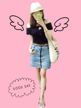 みかん。さん（レディース・164cm）の夏コーディネート