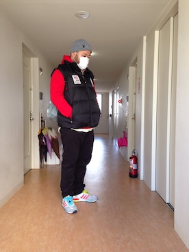 「HELLY HANSEN（ヘリーハンセン）のアイテム」を使った、ak112611さん（メンズ・173cm）の春コーディネート