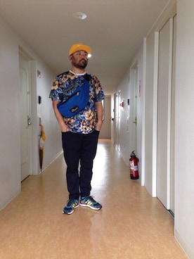 「macpac（マックパック）のアイテム」を使った、ak112611さん（メンズ・172cm）の夏コーディネート