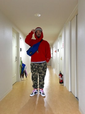 「macpac（マックパック）のアイテム」を使った、ak112611さん（メンズ・172cm）の冬コーディネート