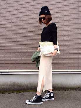 aSaMiさん（レディース・156cm）の春コーディネート