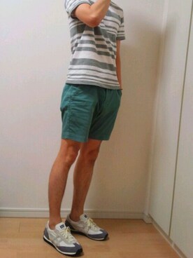「Adam et Rope A・E・R（アダムエロペ）のアイテム（パンツ）」を使った、takaさん（メンズ・171cm）の春コーディネート