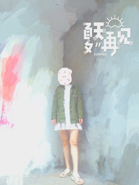 「cache cache（カシュ カシュ）のアイテム（ジャケット/アウター）」を使った、叶娜娜丶さん（レディース・168cm）の秋コーディネート