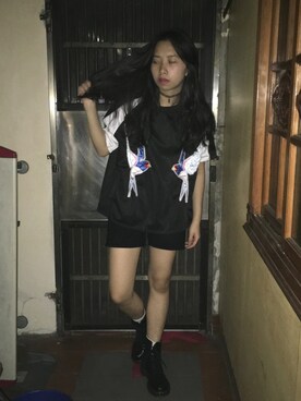 「橫須賀」｜楊姍樺さん（レディース・162cm）の秋コーディネート
