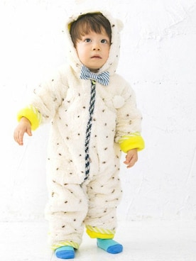 「アイテム（ママ＆ベビー）」を使った、KAZUさん（キッズ・80cm）の秋コーディネート