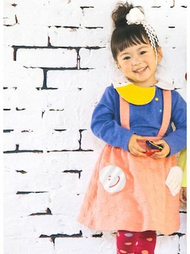 「アイテム（シャツ/ブラウス）」を使った、KAZUさん（キッズ・88cm）の冬コーディネート