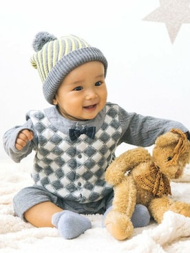 「アイテム（ママ＆ベビー）」を使った、KAZUさん（キッズ・82cm）の秋コーディネート