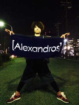 「Alexandros」｜「アイテム（その他）」を使った、ロキくんさん（メンズ・168cm）の冬コーディネート