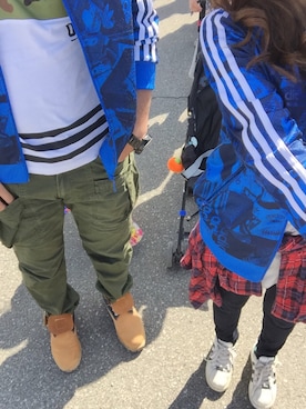 「アイテム（ジャージ）」を使った、natsumiさん（レディース・154cm・20代）の秋コーディネート