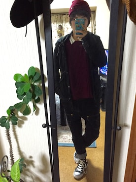 ひまわり🌻さん（レディース・156cm）の冬コーディネート