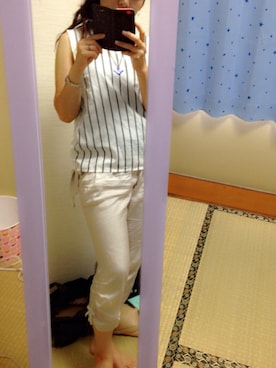 yukina.さん（レディース・154cm）の夏コーディネート