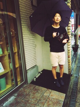 石川さん(メンズ・171cm)の夏コーディネート