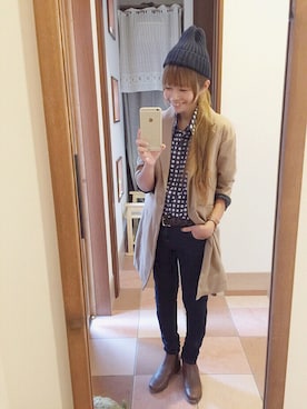 「アイテム（ファッション雑貨）」を使った、にくの とりこさん（レディース・153cm・30代）の秋コーディネート