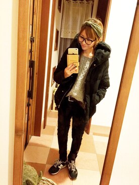 にくの とりこさん（レディース・153cm）の冬コーディネート