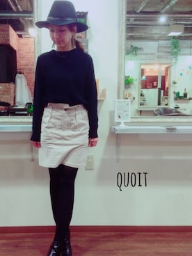 yasuhaさん（レディース・151cm）の冬コーディネート