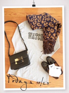 k.さん（レディース・157cm）の秋コーディネート