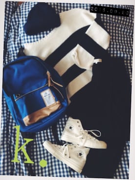 k.さん（レディース・157cm）の秋コーディネート