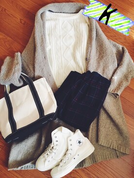 k.さん（レディース・157cm）の冬コーディネート