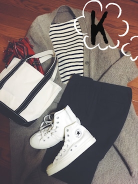 k.さん（レディース・157cm）の冬コーディネート