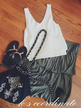k.さん(レディース・157cm)の夏コーディネート