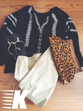 k.さん（レディース・157cm）の夏コーディネート