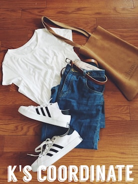 k.さん（レディース・157cm）の夏コーディネート