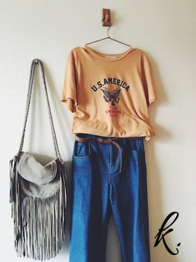 k.さん(レディース・157cm)の夏コーディネート