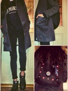 「I am I （アイアムアイ）のアイテム（その他アウター）」を使った、🌺🐬pua_haru✔️さん（レディース・169cm）の冬コーディネート
