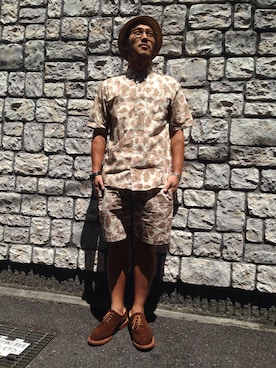 「carhartt」｜「アイテム（水着/着物・浴衣）」を使った、keitaさん（メンズ・174cm）の夏コーディネート
