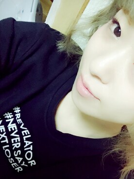 「WEGO（ウィゴー）のアイテム（スウェット、ブラック系）」を使った、お松さん（レディース・153cm）の秋コーディネート
