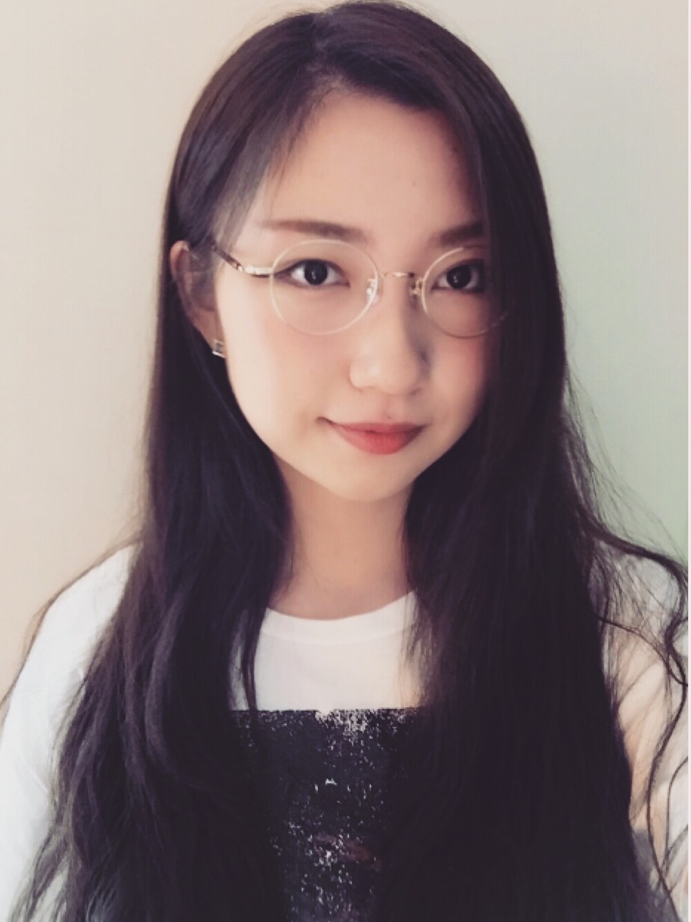 「Zoffのアイテム（メガネ、その他）」を使った、皮蛋菇QwQさん（レディース・165cm）の夏コーディネートの1枚目の写真