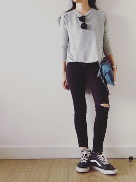 caoriさん（レディース・154cm）の春コーディネート