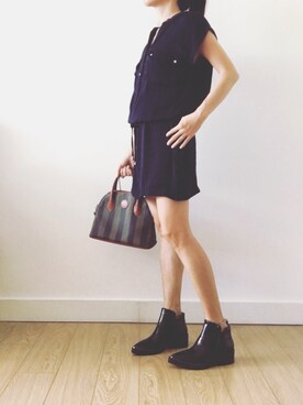 「FENDI」｜caoriさん（レディース・154cm）の春コーディネート