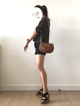 「FENDI」｜caoriさん（レディース・154cm）の夏コーディネート