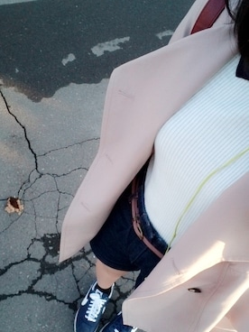 「Dosch（ドスチ）のアイテム（トレンチコート）」を使った、ｍｉｕさん（レディース・159cm）の春コーディネート