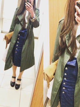 ふくみさん（レディース・172cm）の春コーディネート