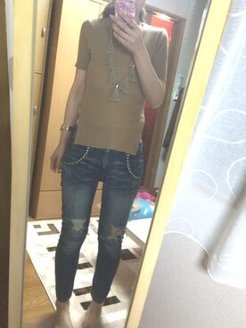 ふくみさん（レディース・172cm）の春コーディネート