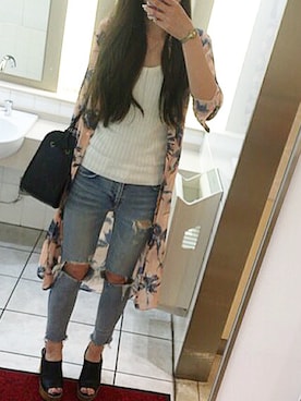 ふくみさん(レディース・172cm)の春コーディネート