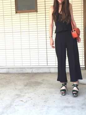 ふくみさん（レディース・172cm）の夏コーディネート