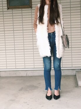 ふくみさん（レディース・172cm）の秋コーディネート