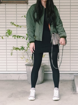 「gvgv」｜ふくみさん（レディース・172cm）の秋コーディネート