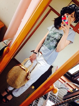 mihoさん（レディース・159cm）の夏コーディネート