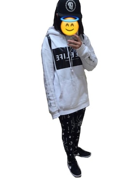 「NIKE（ナイキ）のNIKE/ナイキ グランドテラス 654495（スニーカー）」を使った、HINANOさん（レディース・149cm）の春コーディネート