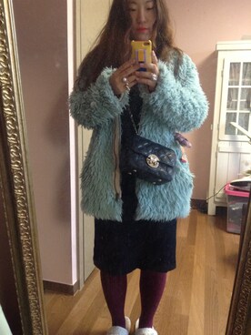 「アイテム（カバーオール）」を使った、서은지 eunji Seoさん（レディース・160cm・20代）の秋コーディネート