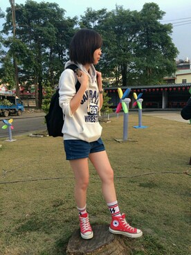 chio wanyuさん（レディース・158cm）の春コーディネート