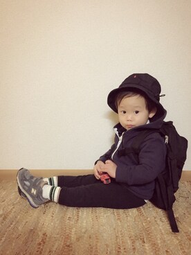 ayatakeさん（キッズ・80cm）の冬コーディネート