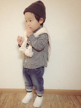 ayatakeさん（キッズ・80cm）の春コーディネート