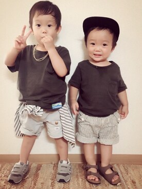 ayatakeさん(キッズ・80cm)の夏コーディネート