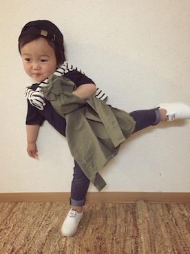 ayatakeさん（キッズ・80cm）の春コーディネート