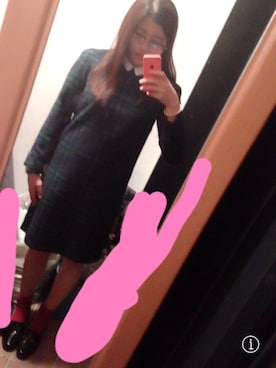 しゃむさん（レディース・159cm）の冬コーディネート